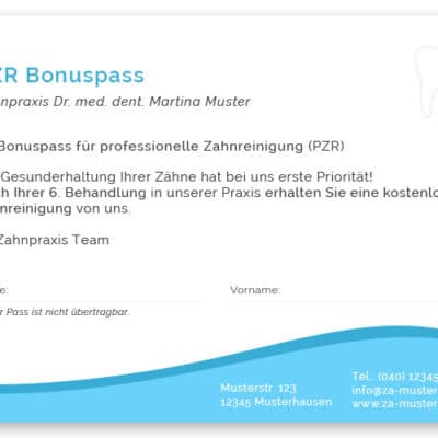 PZR bonuspass blau quer