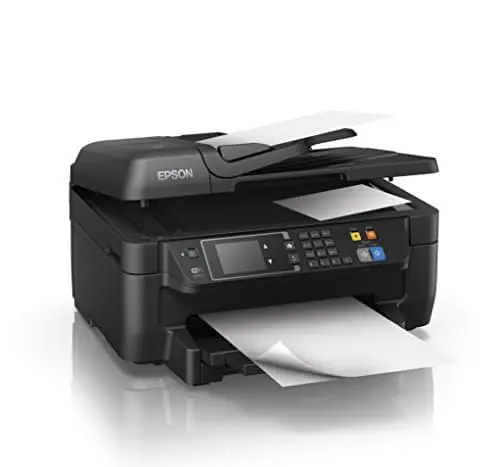 Epson WorkForce WF 2660DWF 4 in 1 Multifunktionsdrucker Drucken scannen kopieren faxen Duplex WiFi Dokumenteneinzug schwarz 0 1