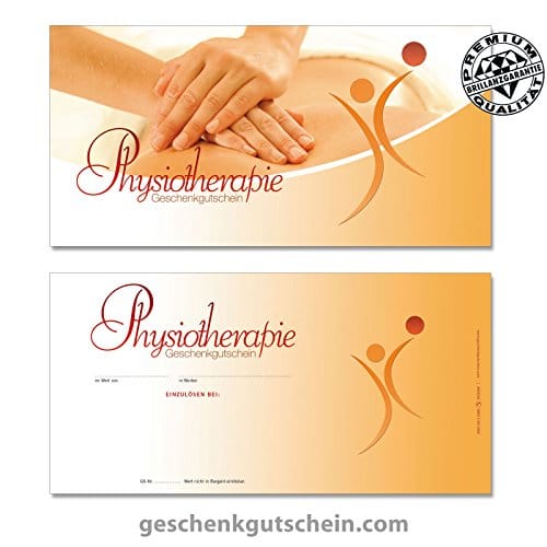 10 Geschenkgutscheine DIN-lang Gutscheine für Massagepraxis Massage 10 Schleifen 10 Kuverts MA9258 