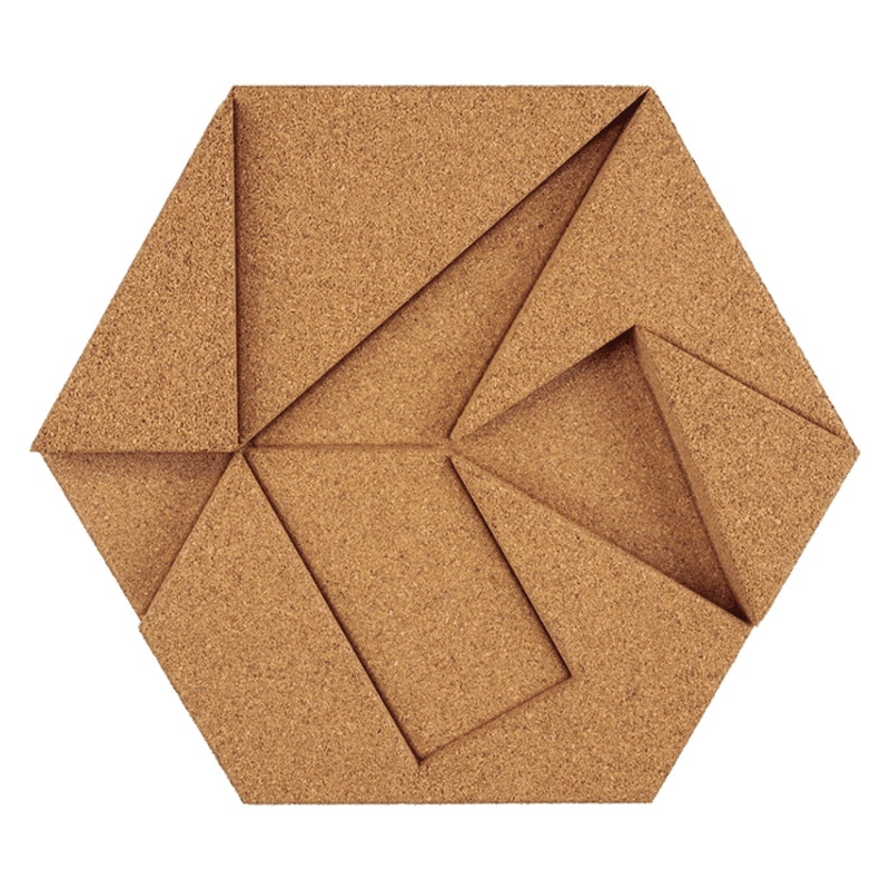 Kork-Hexagon 5er Set 4 Kork-Hexagon 5er Set - Image 4