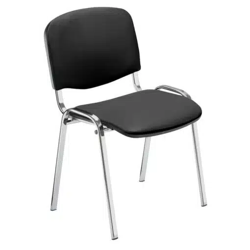 4 Nowy Styl Besucherstühle Iso anthrazit Kunstleder - Image 2