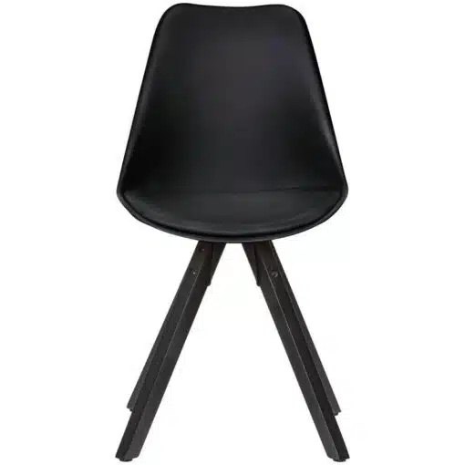 2 Stühle WL6.134 schwarz Kunststoff - Image 2